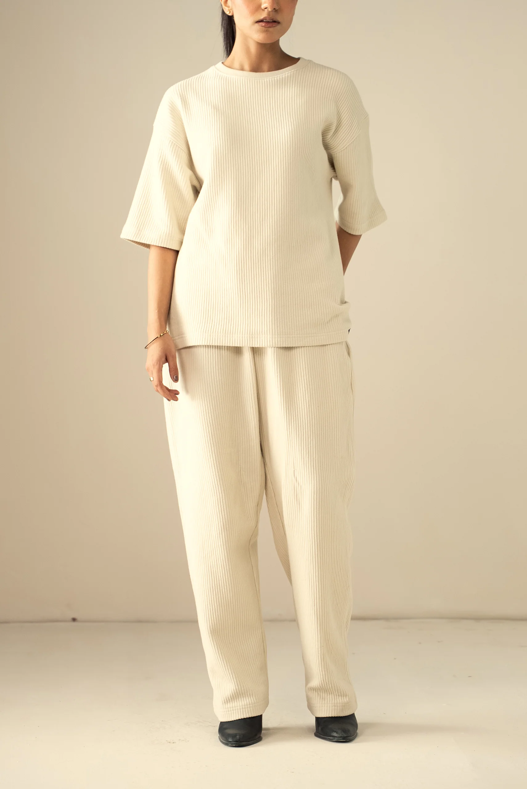 Ottoman Knit Textured Trouser (WRT-02) - Image 7